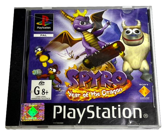 Spyro Year of the Dragon PS1 PS2 PS3 PAL *No Manual* (Preowned)