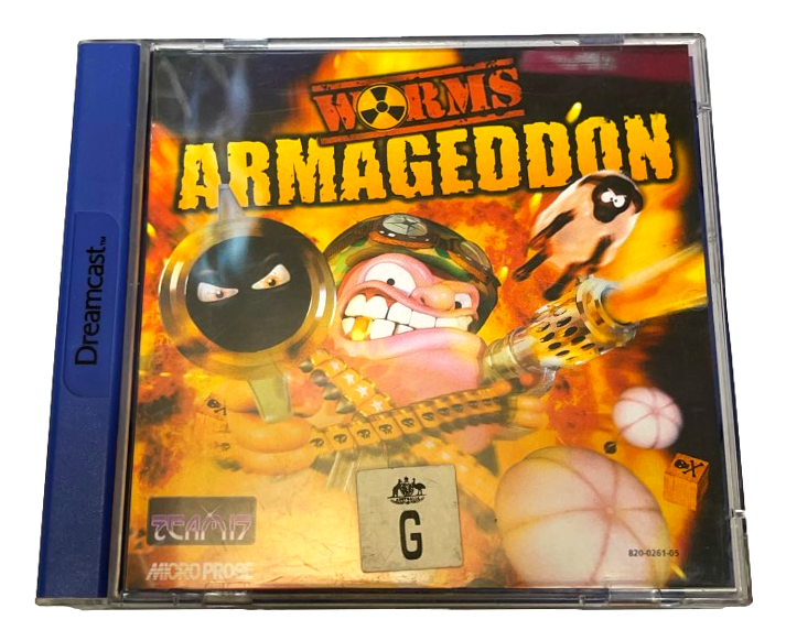 Worms Armageddon Sega Dreamcast PAL *Complete* (Preowned)