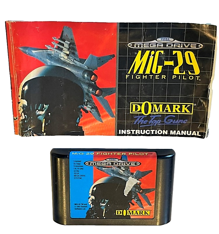 Mig-29 Fighter Pilot Sega Mega Drive *Complete* (Pre-Owned)