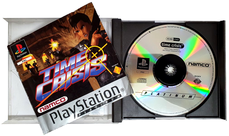 Time Crisis (Platinum) PS1 PS2 PS3 PAL *No Cover Art*