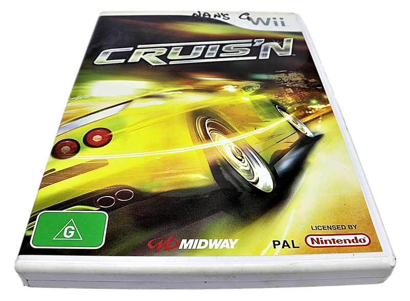 Cruis'n Nintendo Wii PAL *No Manual*(Preowned) - Games We Played