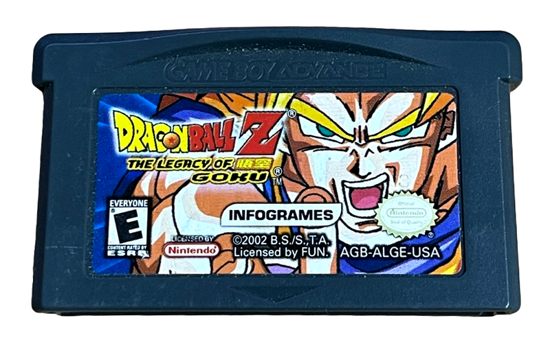 Dragonball Z Legacy of Goku Nintendo GBA *Cartridge Only* (Pre-Owned)