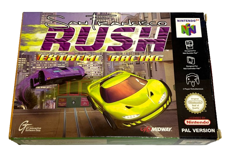 San Francisco Rush Extreme Racing Nintendo 64 N64 Boxed PAL *Complete* (Preowned)