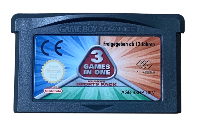 Majesco's Sports Pack Nintendo Gameboy Advance (Cartridge only) (Pre-Owned)