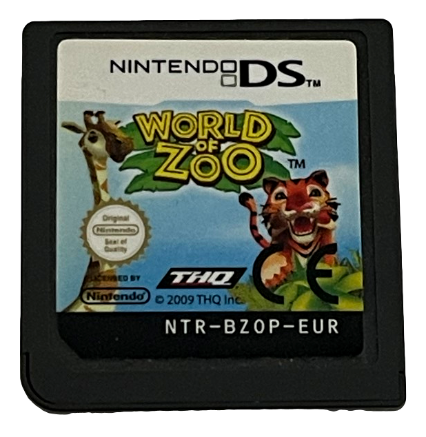 World of Zoo Nintendo DS 2DS 3DS Game *Cartridge Only* (Preowned)