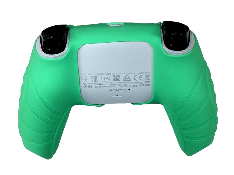 Silicone Cover For PS5 Controller Case Skin - Green Ultra Grip