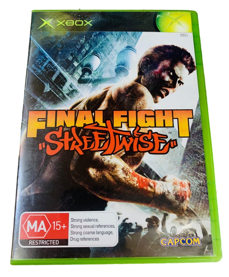 Final Fight Streetwise XBOX Original PAL *Complete* (Pre-Owned)