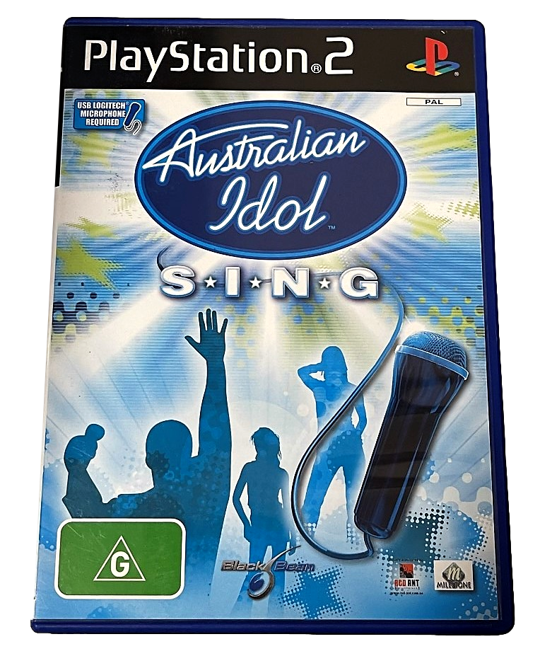 Australian Idol Sing PS2 PAL *Complete*