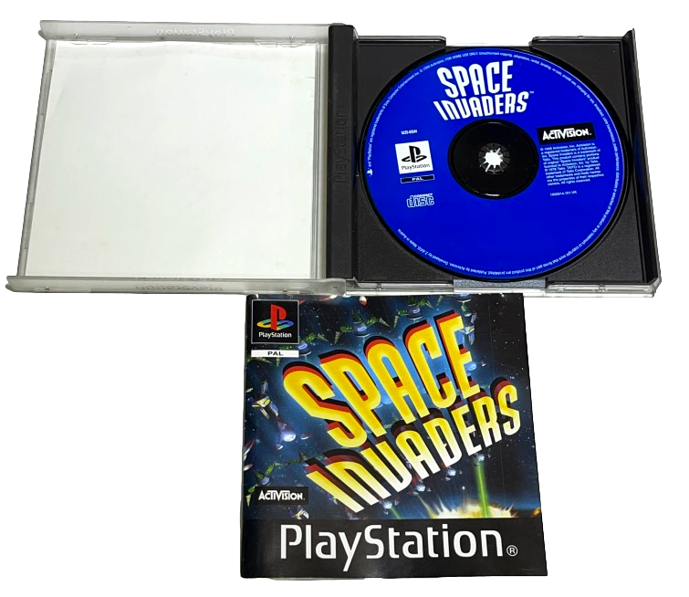 Space Invaders PS1 PS2 PS3 PAL *Complete* (Preowned)