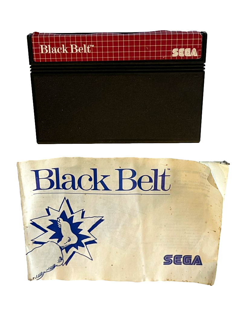 Black Belt Sega Master System *Complete* (Pre-Owned)