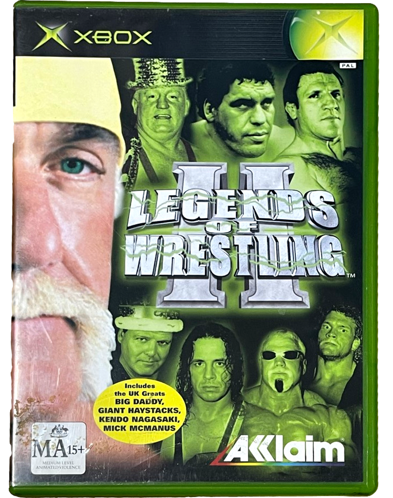 Legends Of Wrestling II Xbox Original PAL *Complete* (Pre-Owned)