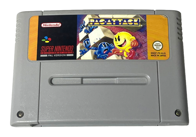 Pac-Attack Super Nintendo SNES PAL (Preowned)