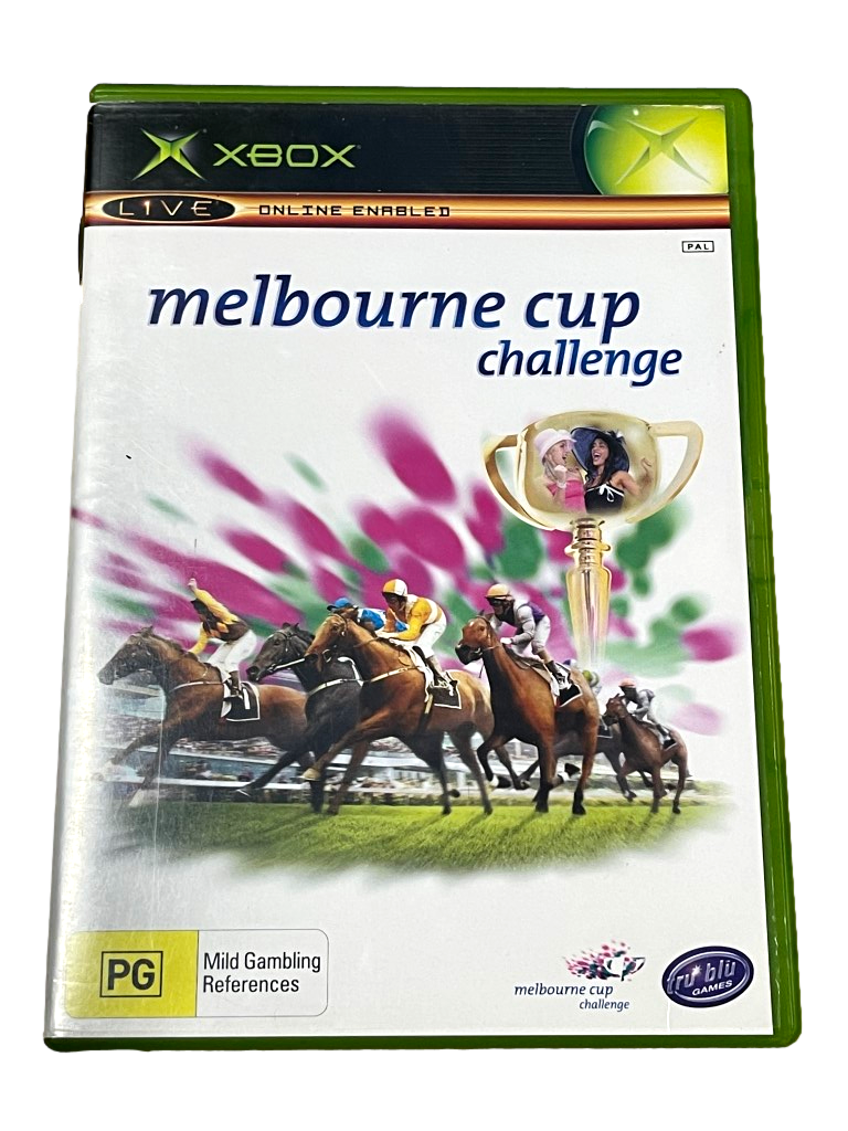 Melbourne Cup Challenge Xbox Original PAL *No Manual* Australian Release (Pre-Owned)