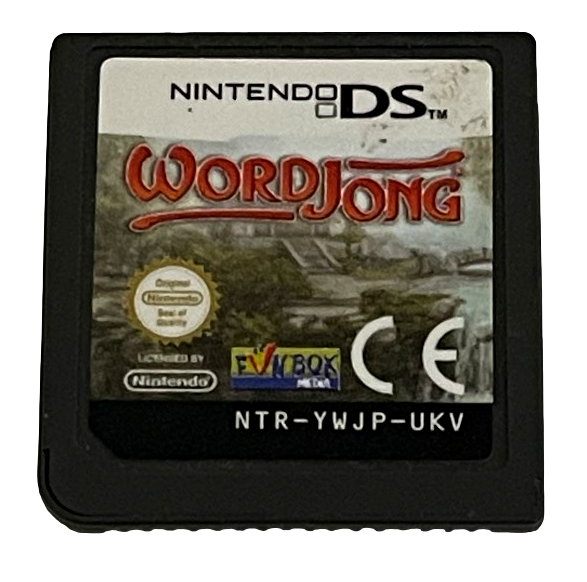 Word Jong Nintendo DS 2DS 3DS Game *Cartridge Only* (Preowned)