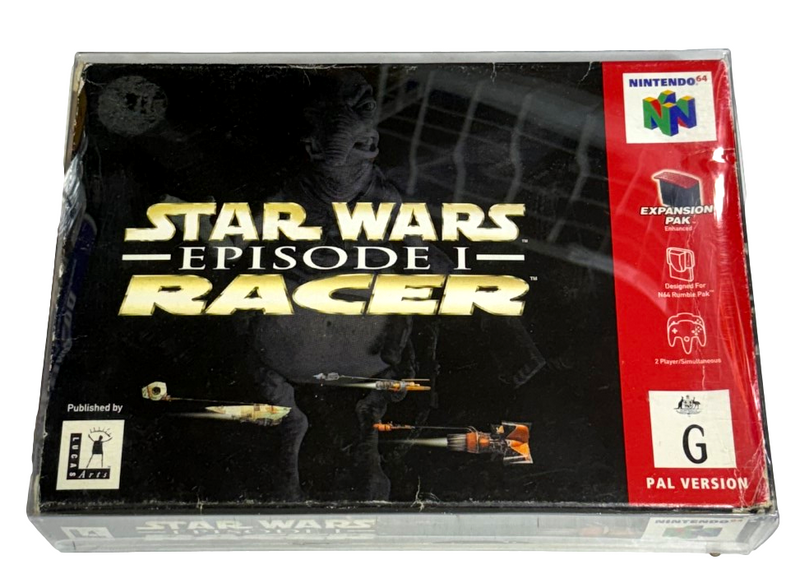 Star Wars Racer Episode 1 Nintendo 64 N64 Boxed PAL *Complete*