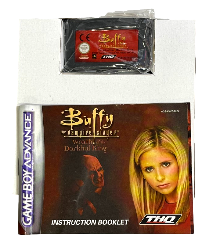 Buffy Vampire Slayer Wrath Darkhul King Nintendo Gameboy Advance GBA *Complete* (Pre-Owned)