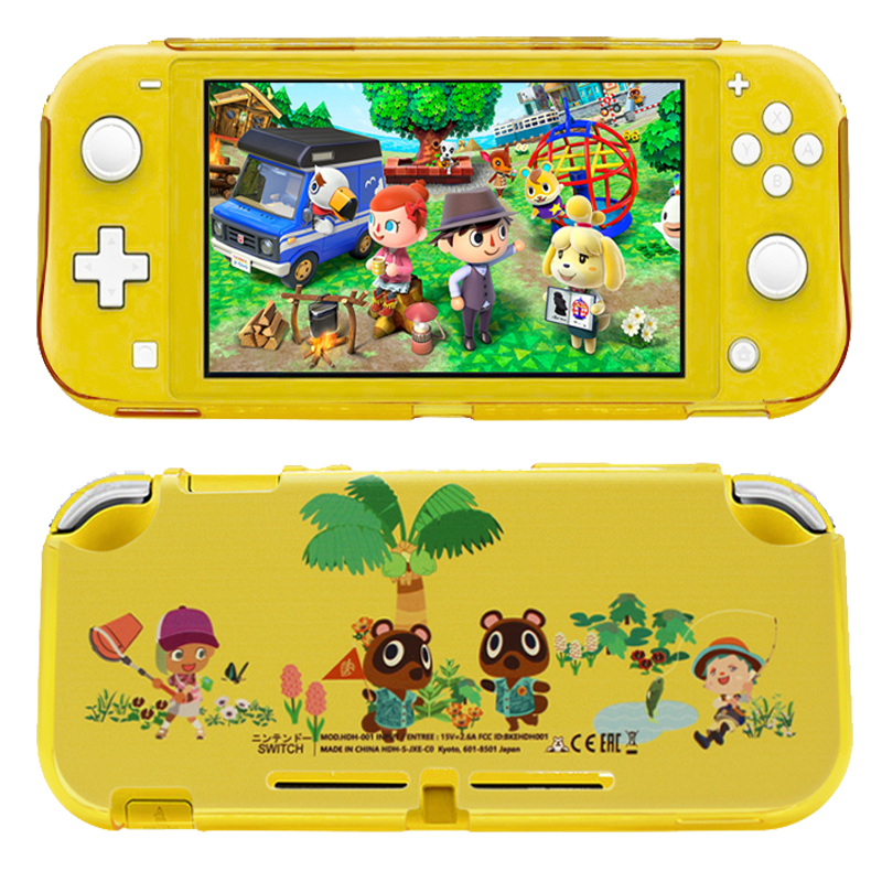 Animal Crossing Protective Hard Case for Nintendo Switch Lite - Yellow - Games We Played
