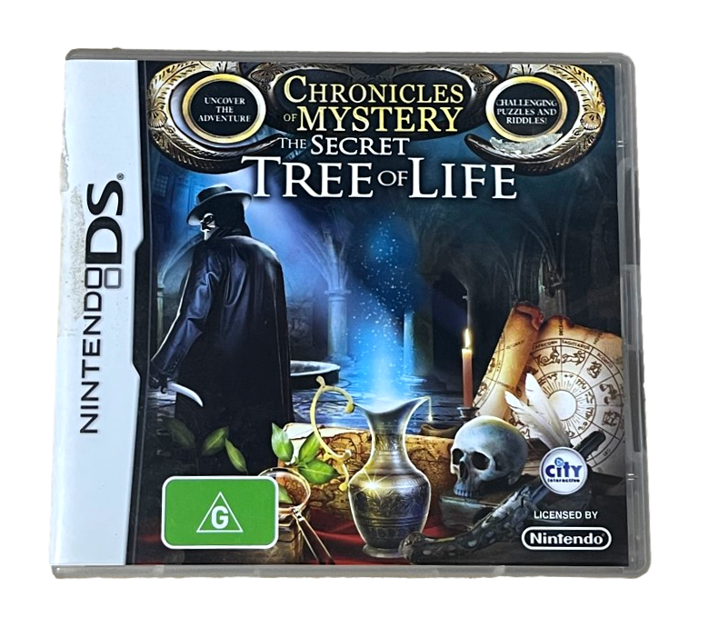 Chronicles of Mystery The Secret Tree of Life DS 2DS 3DS Game *Complete* (Pre-Owned)