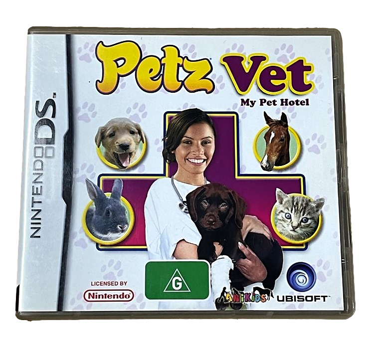 Petz Vet My Pet Hotel Nintendo DS 2DS 3DS Game *Complete* (Pre-Owned)