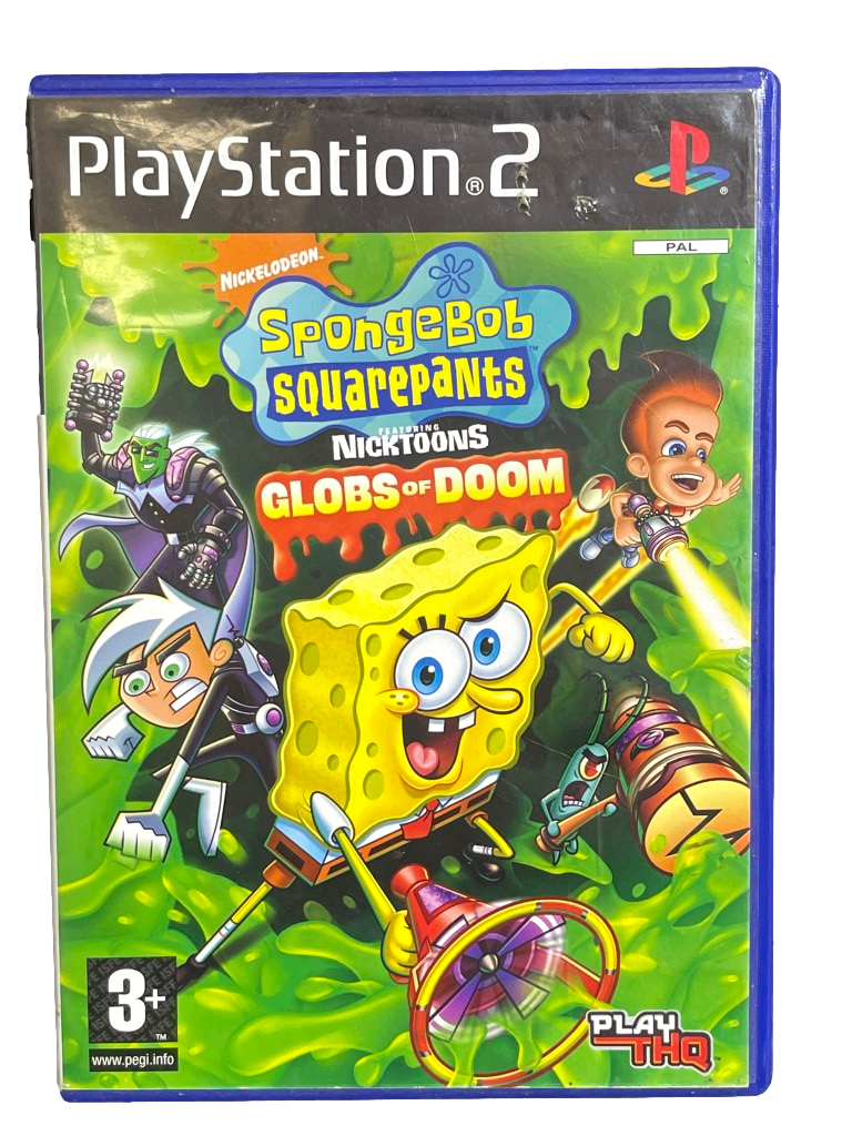 Spongebob Squarepants Featuring Nicktoons Globs of Doom PS2 PAL *Complete*