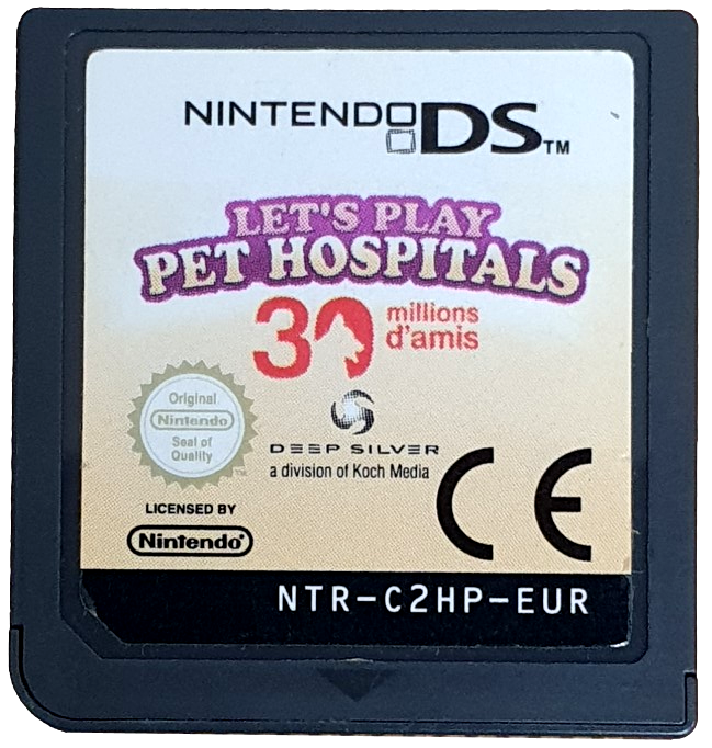 Let's Play Pet Hospitals DS 2DS 3DS Game *Cartridge Only* (Pre-Owned)