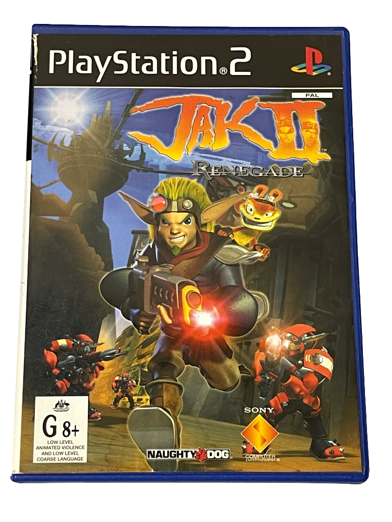Jak II Renegade PS2 PAL *No Manual* (Preowned)