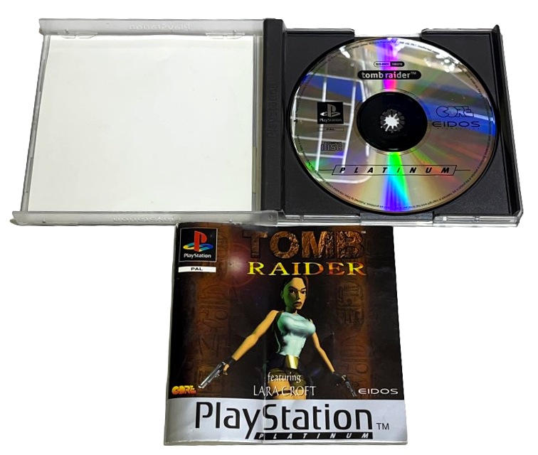 Tomb Raider PS1 PS2 PS3 PAL (Platinum) *Complete* (Preowned)