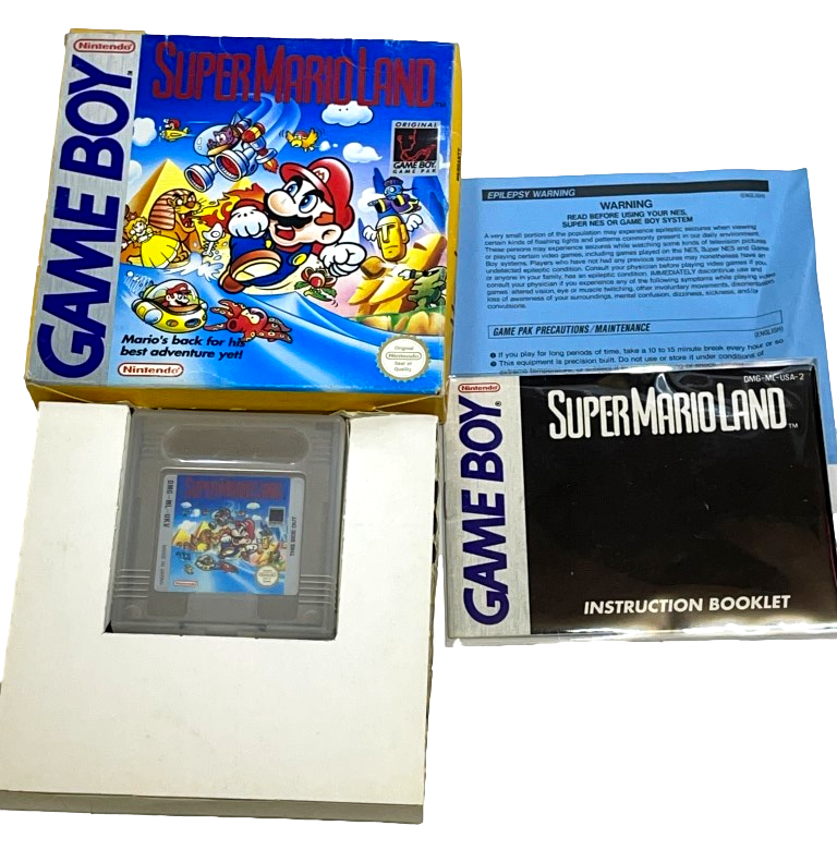 Super Mario Land Nintendo Gameboy *Complete* Boxed (Preowned)