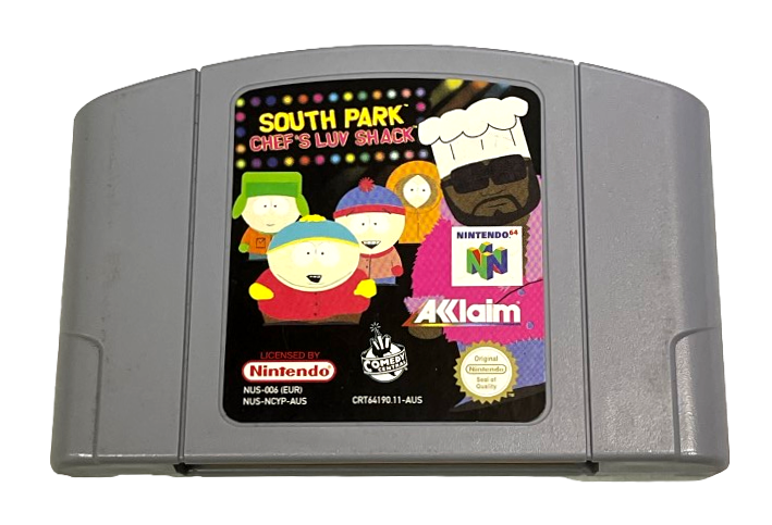 South Park Chef's Luv Shack Nintendo 64 N64 Boxed PAL *Complete* (Preowned)