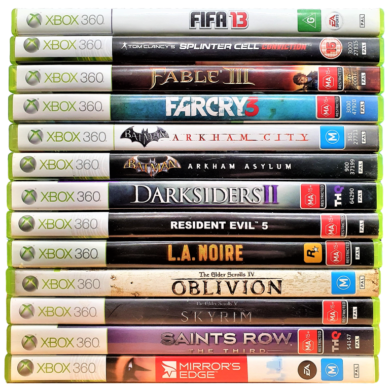Large Game Bundle  XBOX 360 PAL XBOX360 Pack 2 (Pre-Owned)