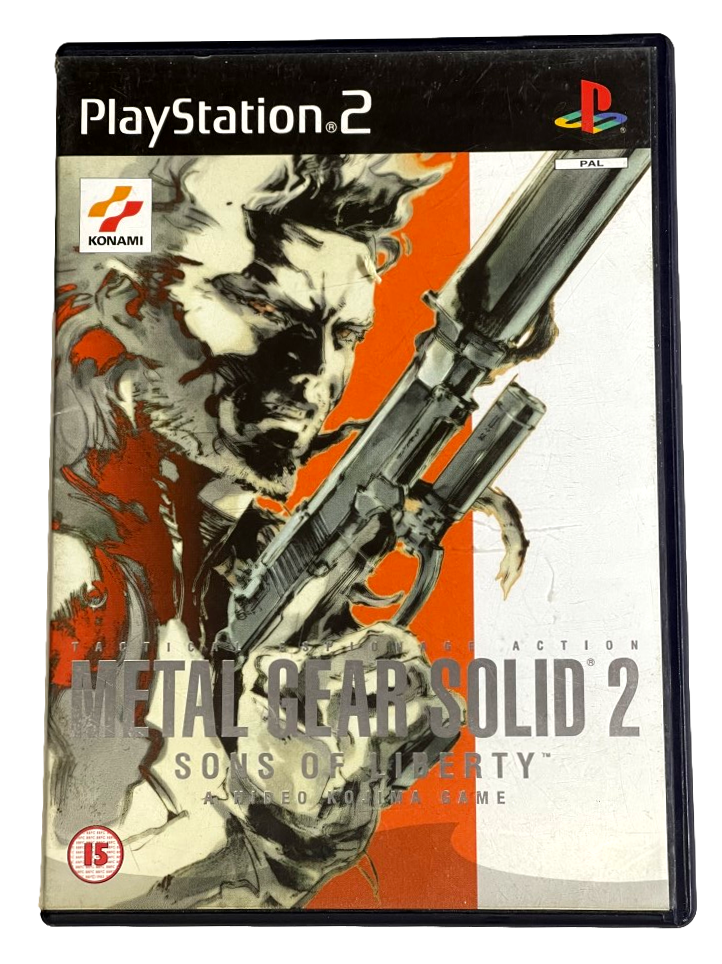 Metal Gear Solid 2 Sons of Liberty PS2 PAL *Complete* (Preowned)