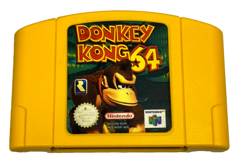 Donkey Kong Nintendo 64 N64 Boxed PAL *Complete* (Minty)