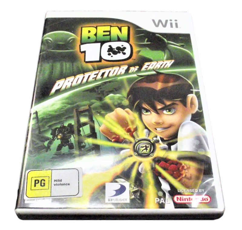 Ben 10 Protector of Earth Nintendo Wii PAL *No Manual* (Pre-Owned)