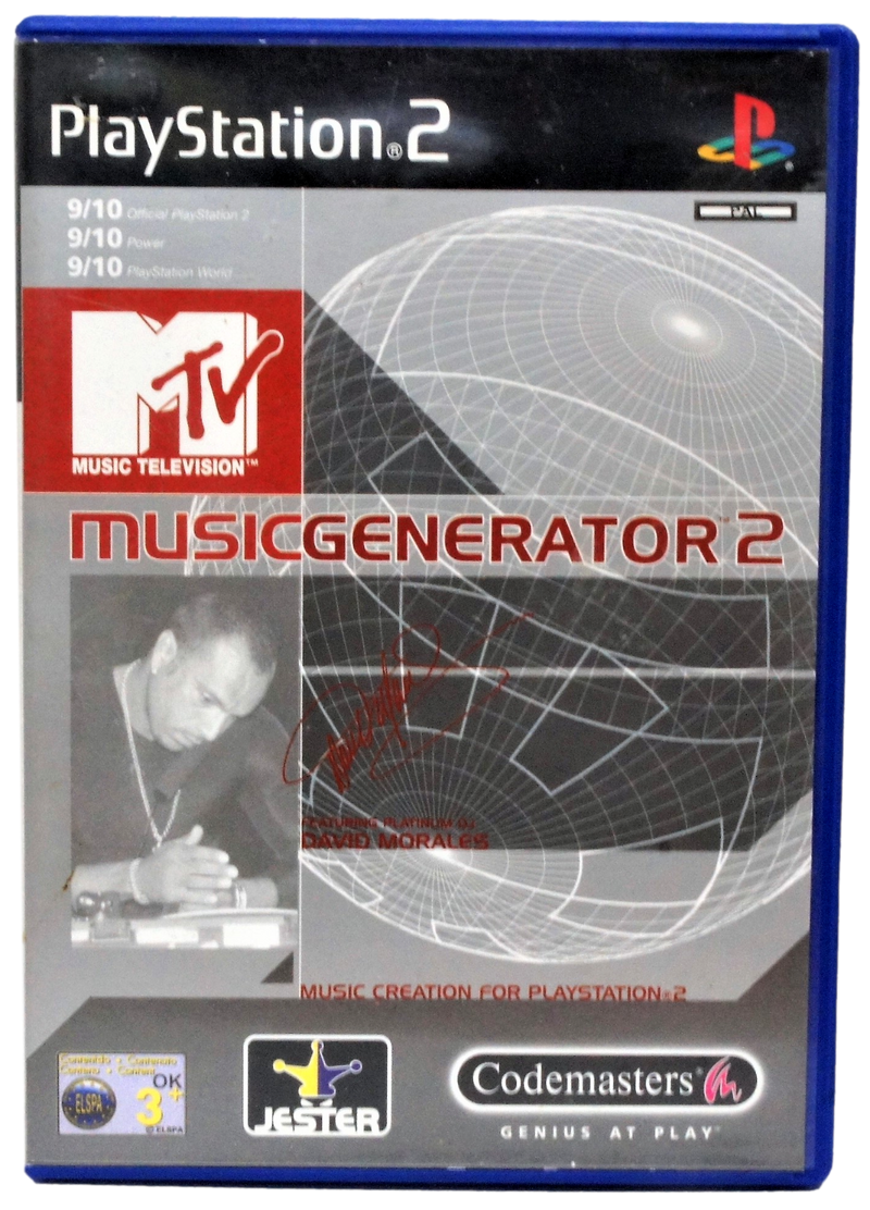 MTV Music Generator 2 PS2 PAL *No Manual* (Preowned)