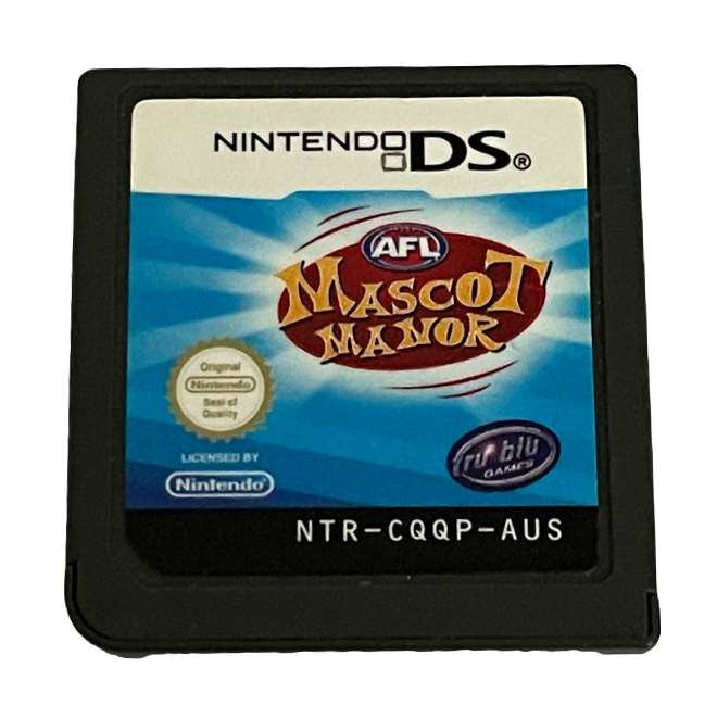AFL Mascot Manor Nintendo DS 2DS 3DS Game *Cartridge Only* (Pre-Owned)