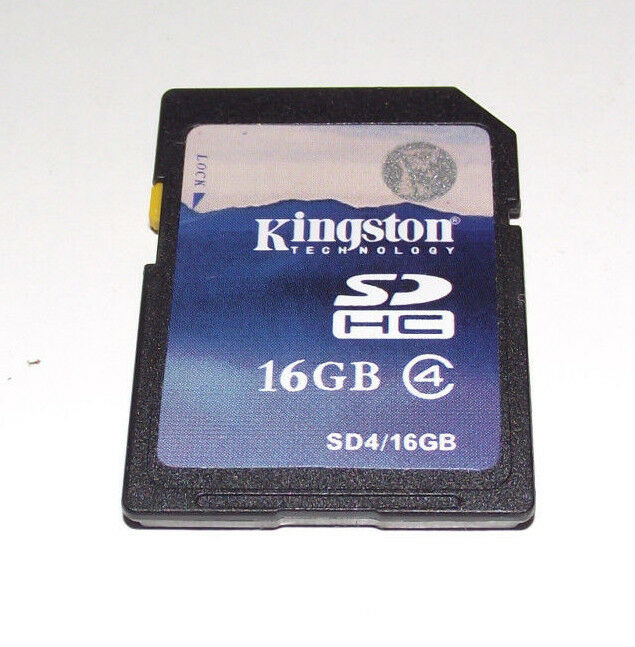 Genuine Kingston SD Secure Digital Memory Card For Nintendo 3DS DSi