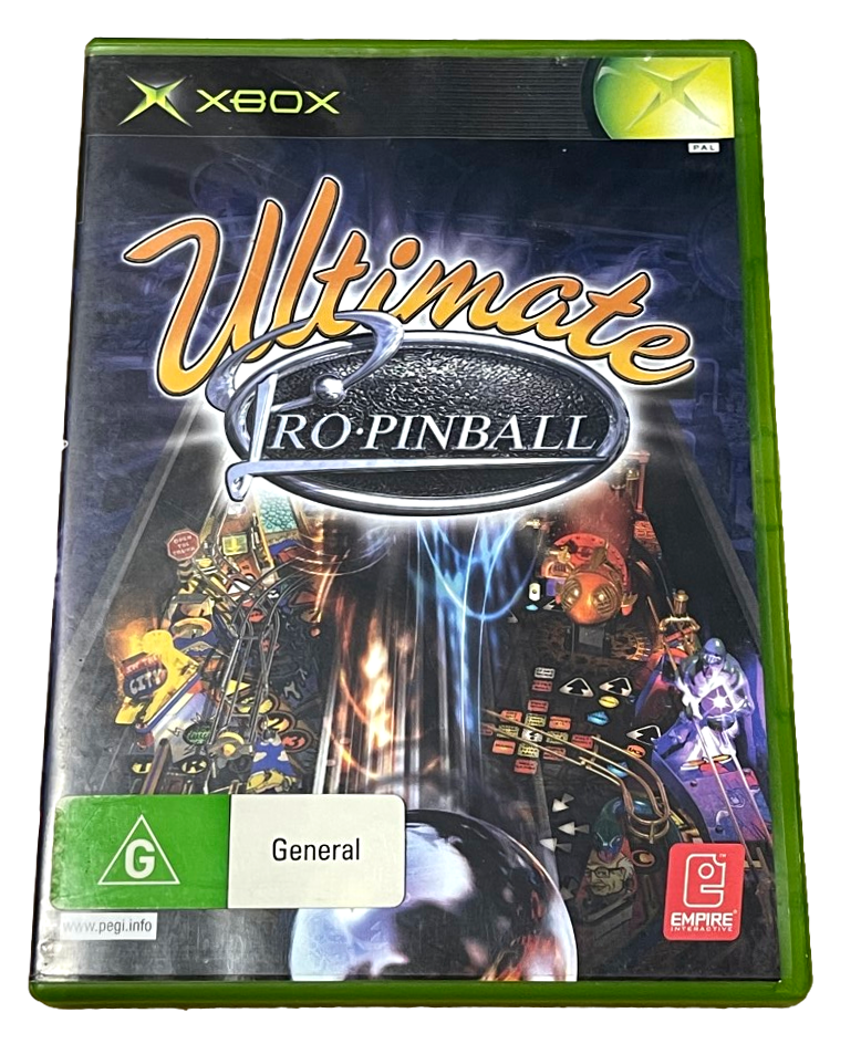 Ultimate Pro Pinball XBOX Original PAL *Complete* (Pre-Owned)