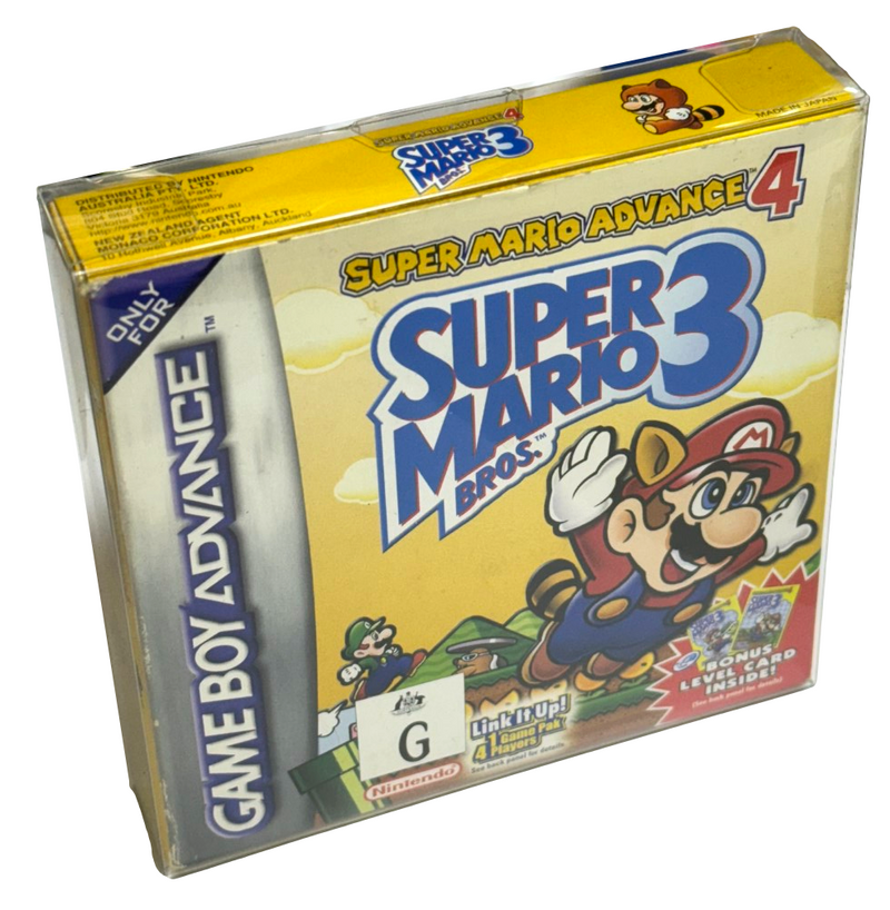 Super Mario Bros 3 Nintendo Gameboy Advance GBA *Complete Boxed with Sealed Card (Preowned)