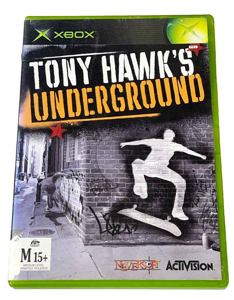 Tony Hawk's Underground XBOX Original PAL *Complete* (Preowned)