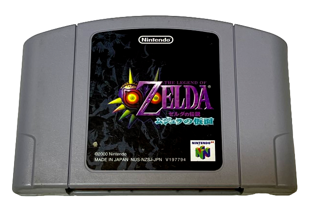 The Legend of Zelda Majora's Mask Nintendo 64 N64 NTSC Japanese (Preowned)