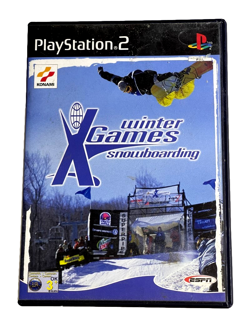 ESPN Winter X Games Snowboarding PS2 PAL *No Manual* (Preowned)