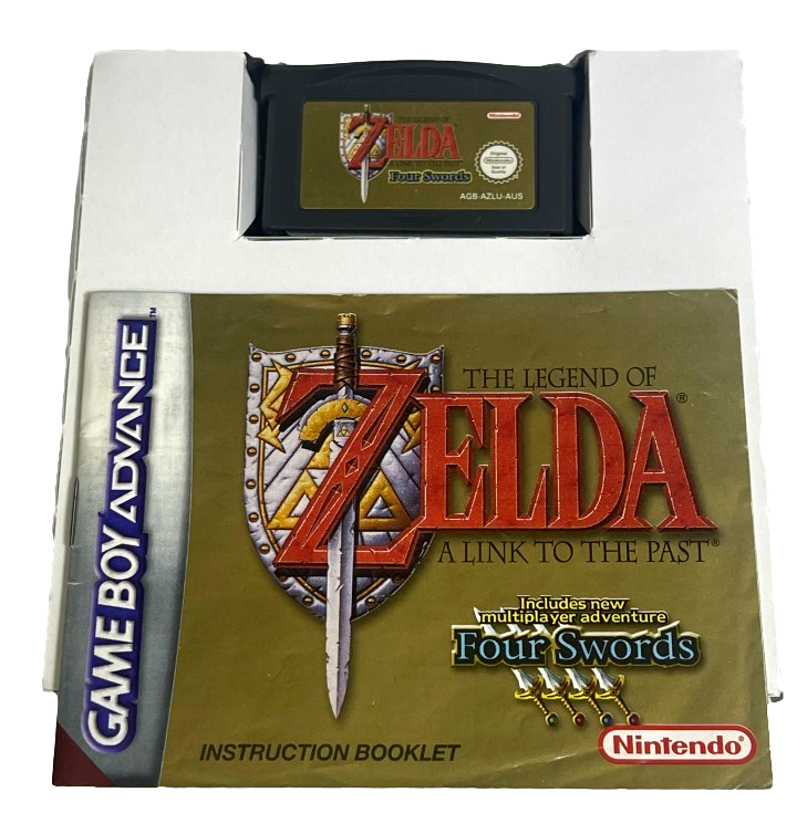 The Legend of Zelda Four Swords Gameboy Advanced GBA *Manual* Boxed (Preowned)