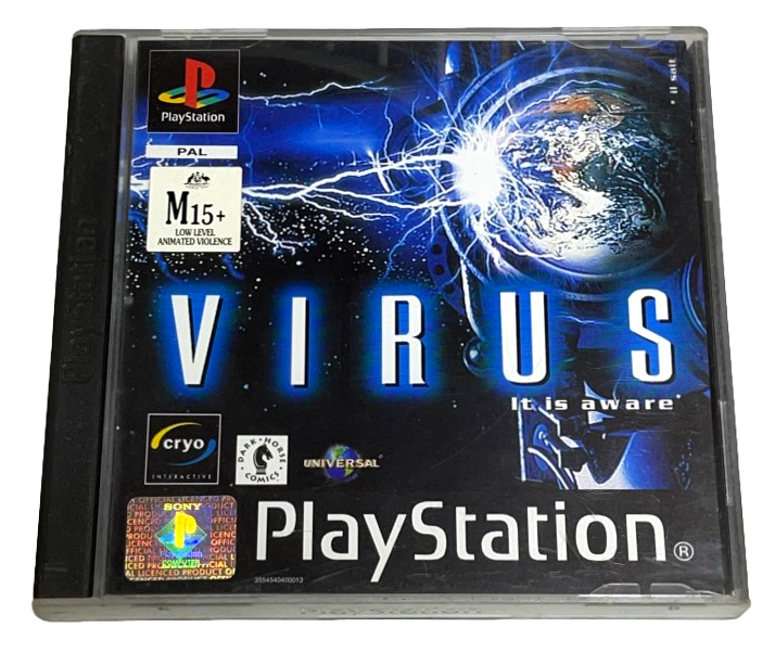 Virus It Is Aware PS1 PS2 PS3 PAL *Complete* (Preowned)