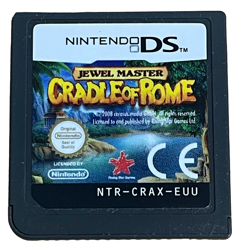Cradle of Rome Jewel Master Nintendo DS 2DS 3DS *Cartridge Only* (Preowned)