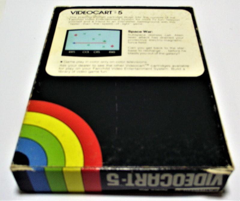 Boxed Channel F Videocart Fairchild Video Entertainment System 5 Space War