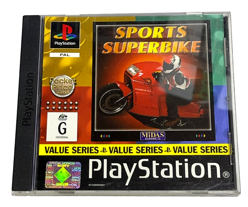 Sports Superbike PS1 PS2 PS3 PAL *Complete*  (Preowned)