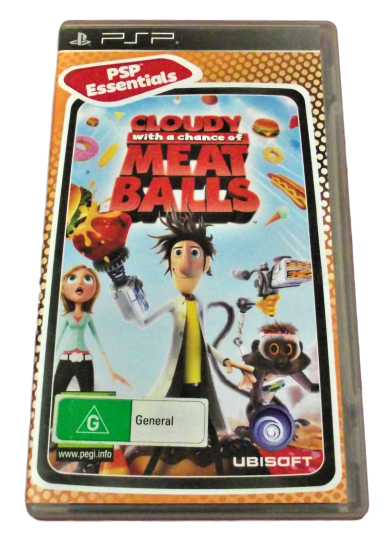 Cloudy with a Chance of Meatballs Sony PSP Game (Pre-Owned)