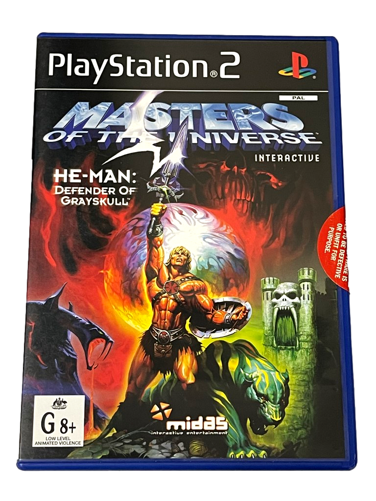 Masters of the Universe He-Man: Defender of Grayskull PS2 PAL *Complete* (Preowned)