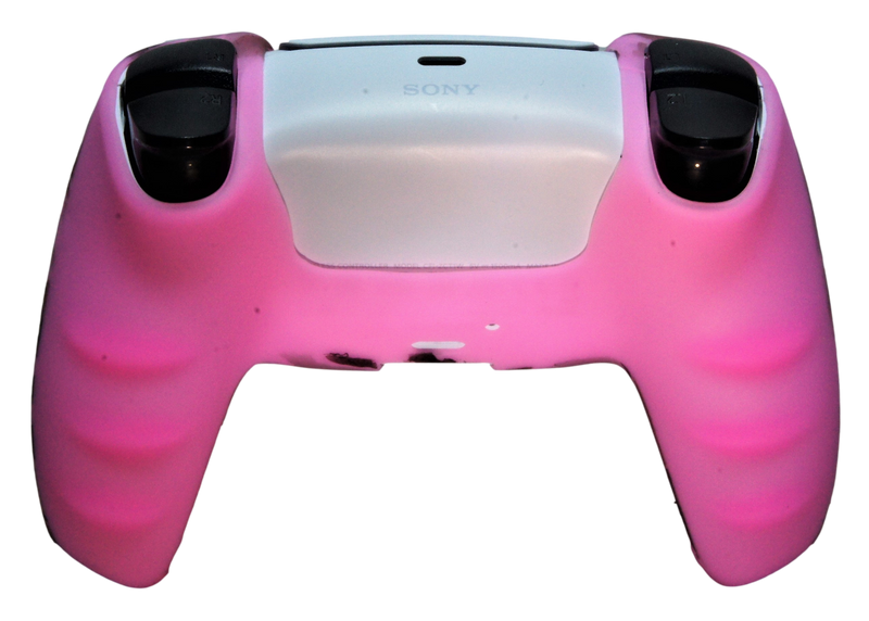 Silicone Cover For PS5 Controller Case Skin - Pink Camo - Games We Played