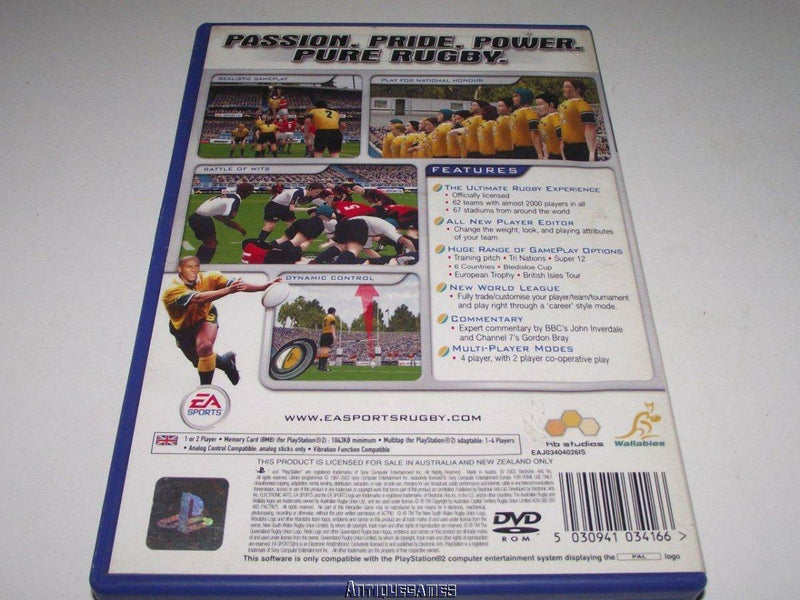 Rugby 2004 PS2 PAL *Complete* (Pre-Owned)